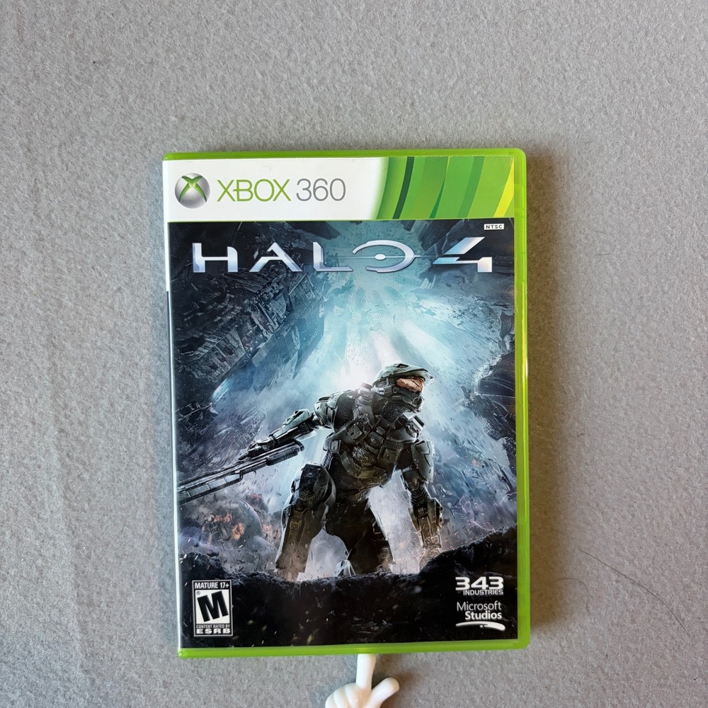 Halo 4 Microsoft Xbox 360 Video Game 2-Disc Set 343 Industries 2012 NTSC